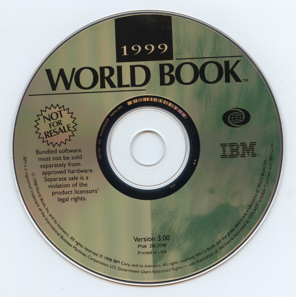 Cover für 1999 World Book
