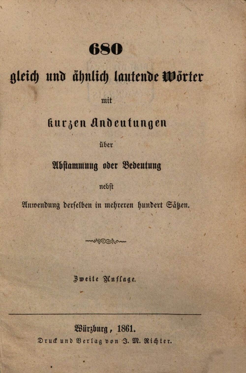Cover für 680 gleich und ähnlich lautende Wörter