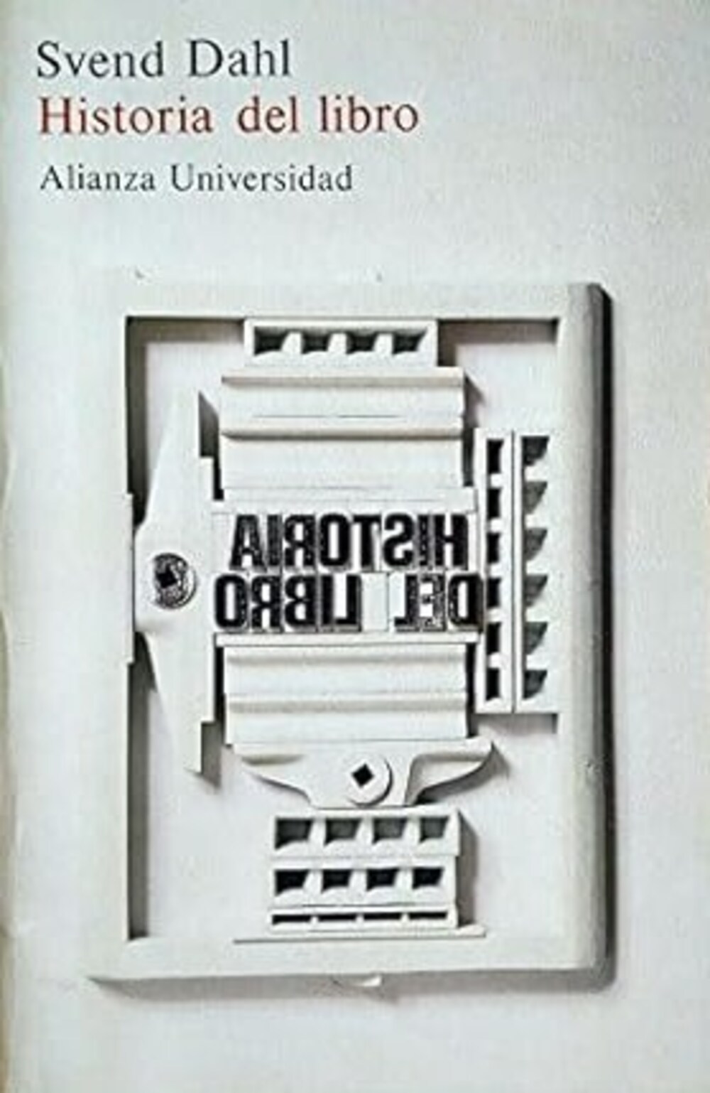 Cover für Historia del libro