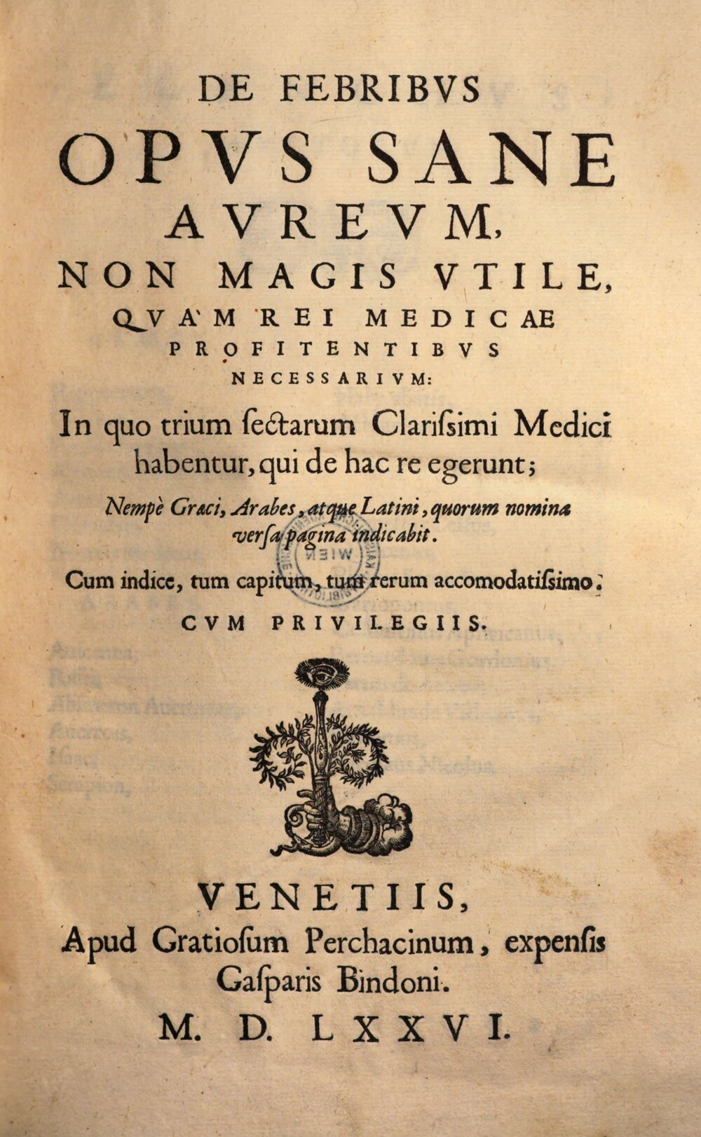 Cover für De febribus