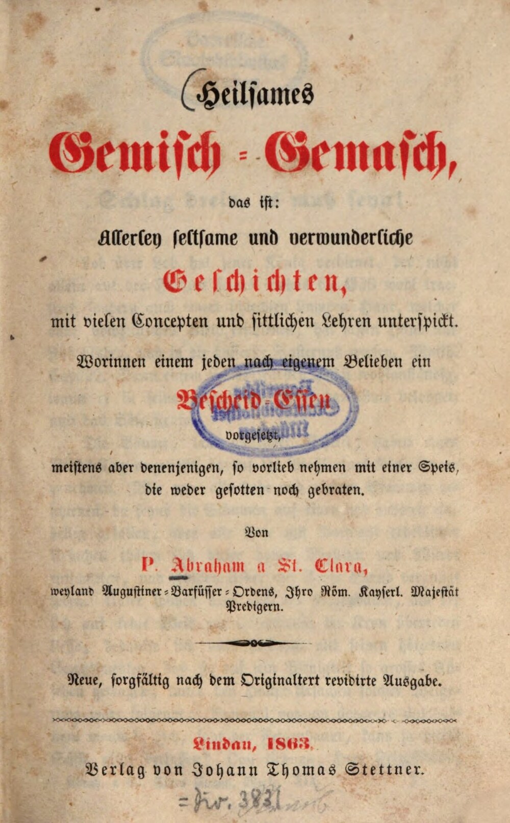 Cover für Heilsames Gemisch-Gemasch