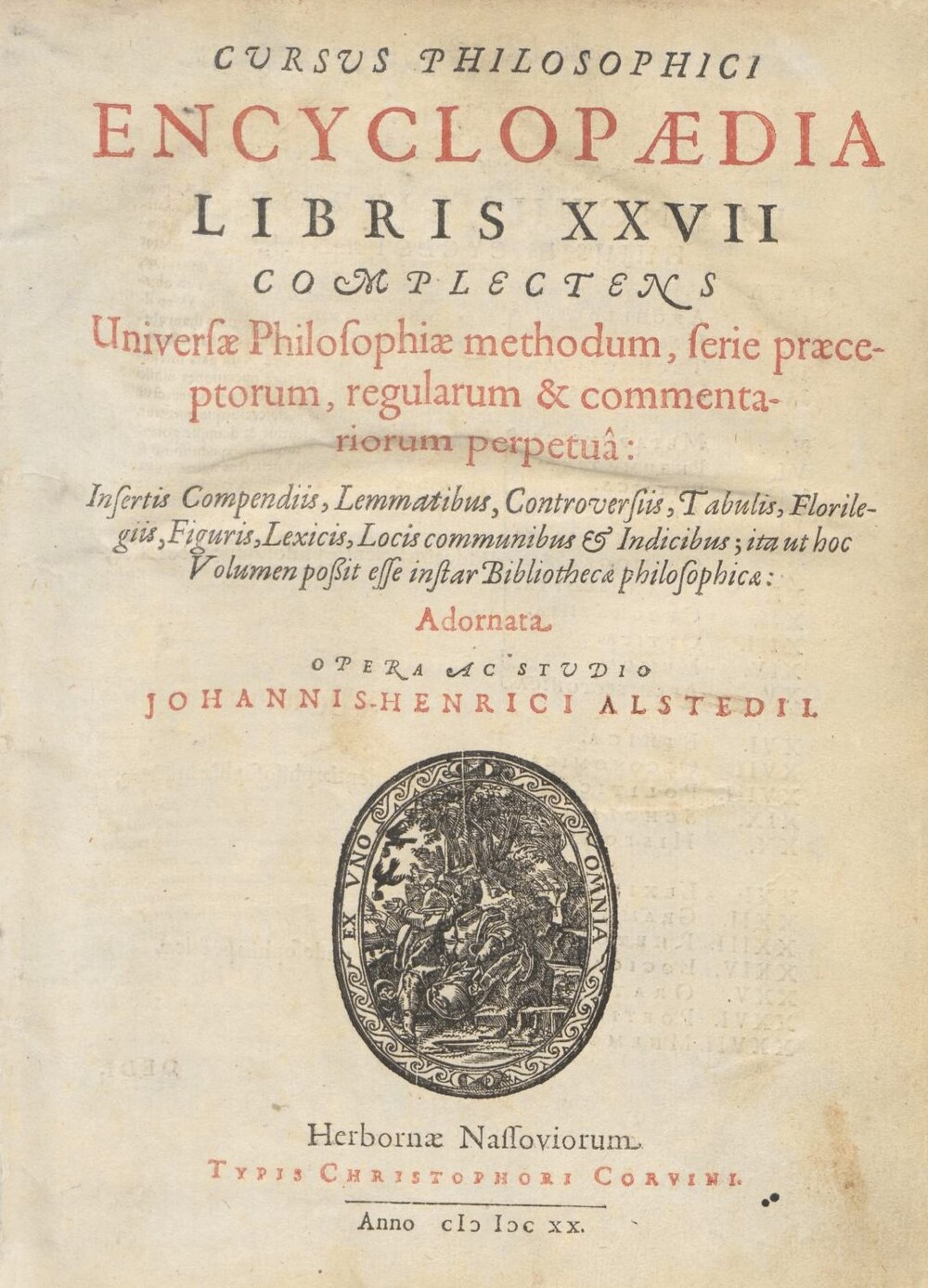 Cover für Cursus philosophici encyclopaedia, libris XXVII