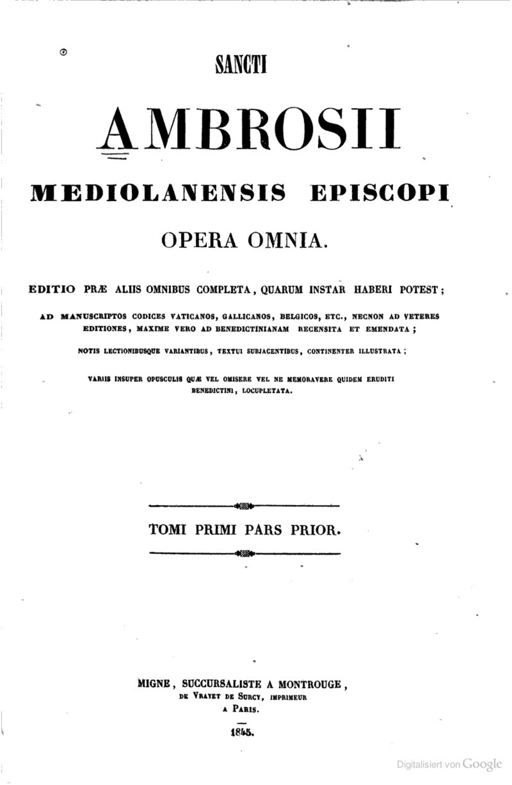Cover für Hexaemeron