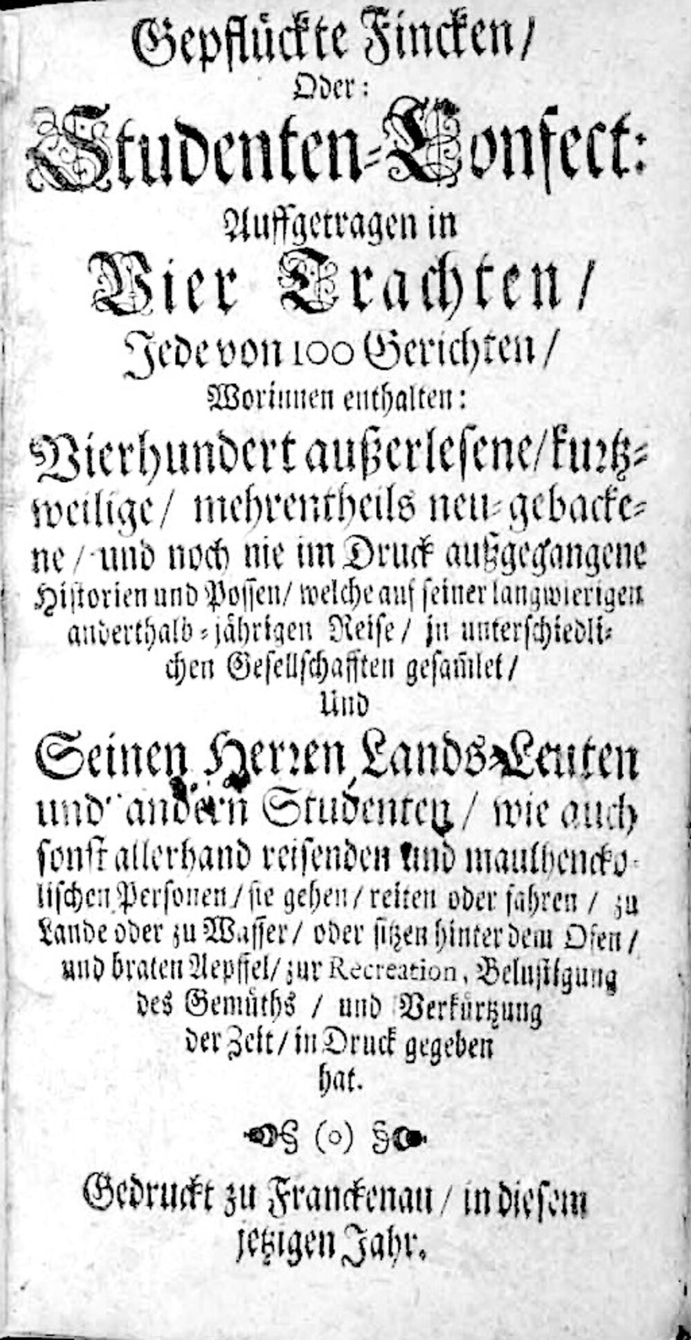 Cover für Gepflückte Fincken