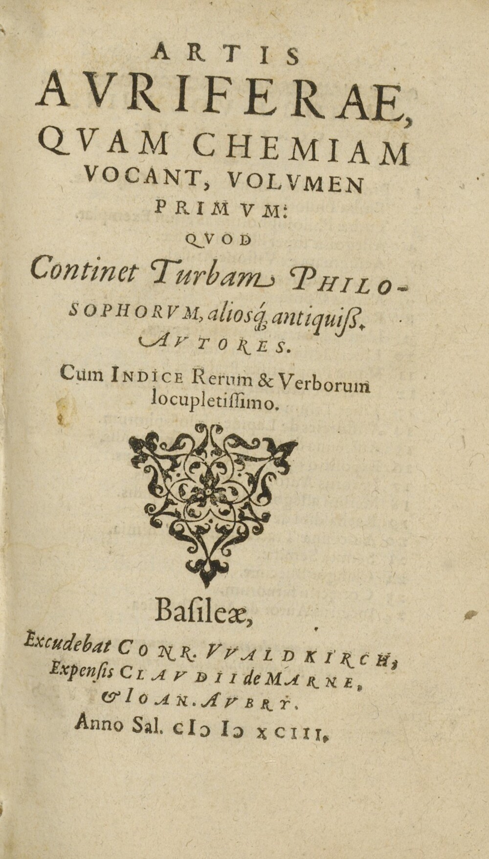 Cover für Incipit liber rosarium philosophorum