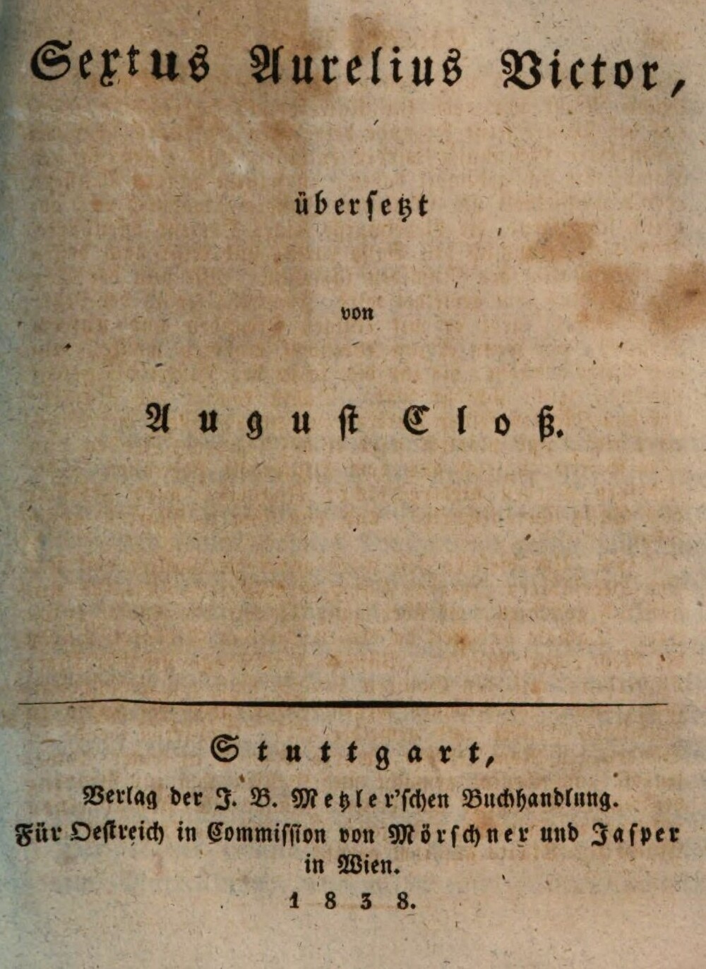 Cover für Von den berühmten Männern der Stadt Rom. (Schuß.)