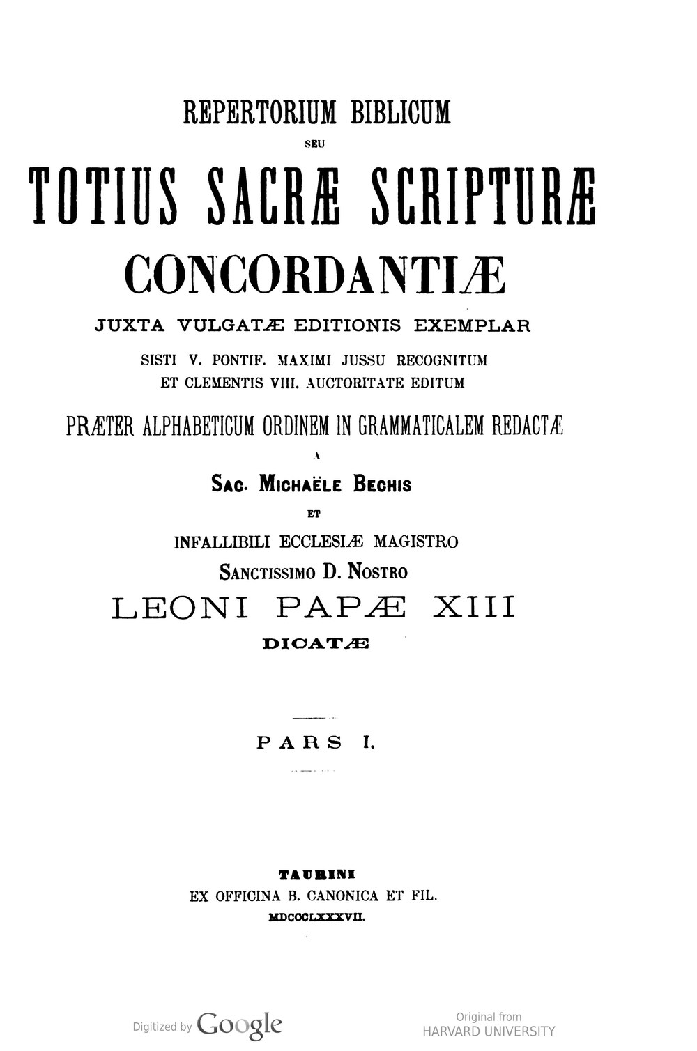 Cover für Repertorium biblicum