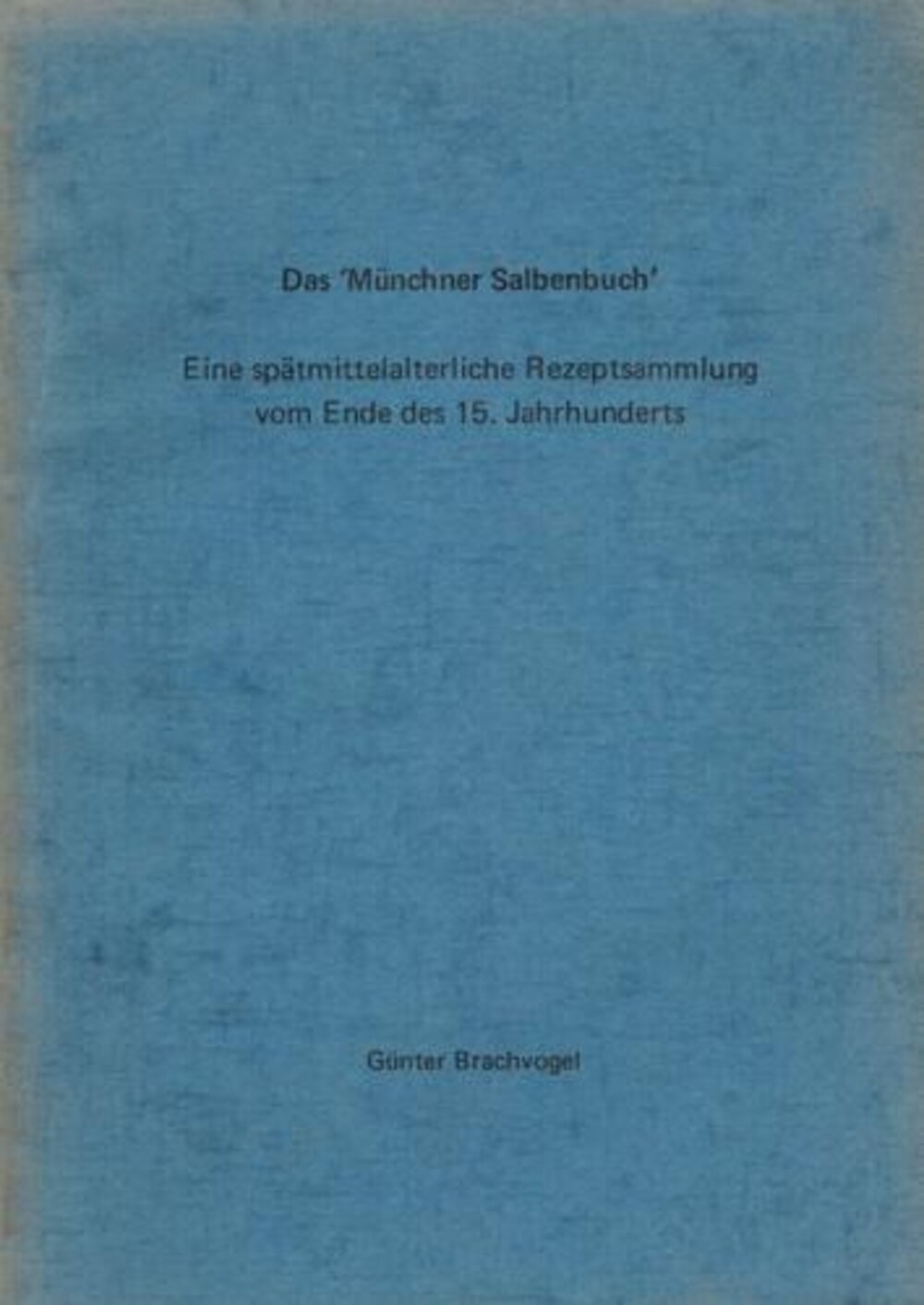 Cover für Salbenrezept