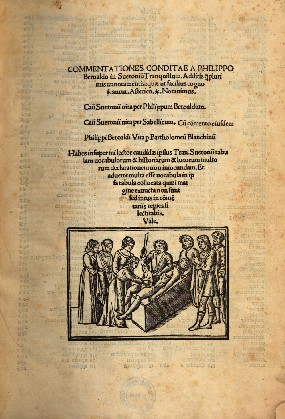 Cover für De vita duodecim caesarum