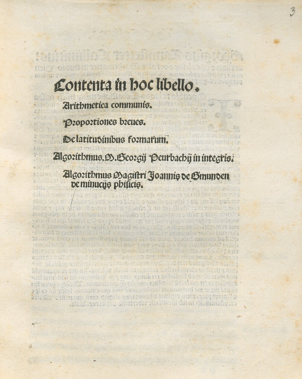 Cover für Contenta in hoc libello