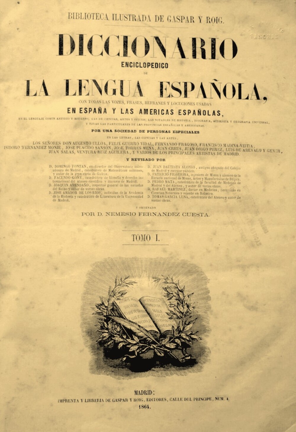 Cover für Diccionario enciclopédico de la lengua española