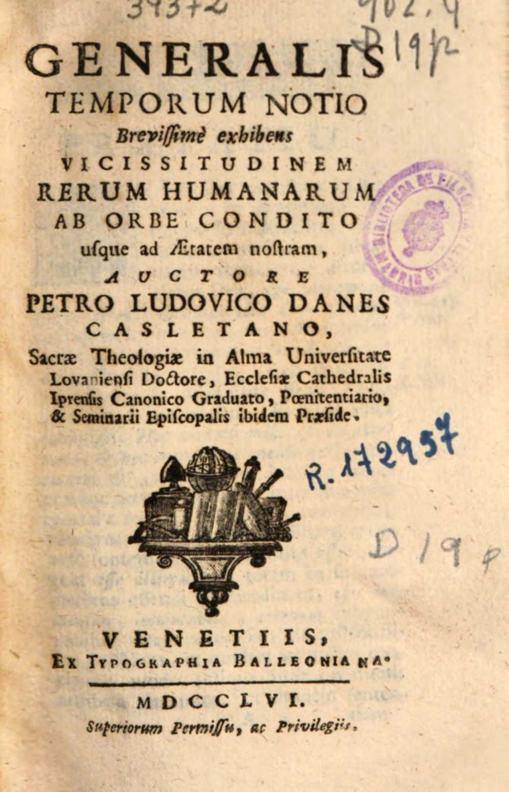 Cover für Generalis temporum notio