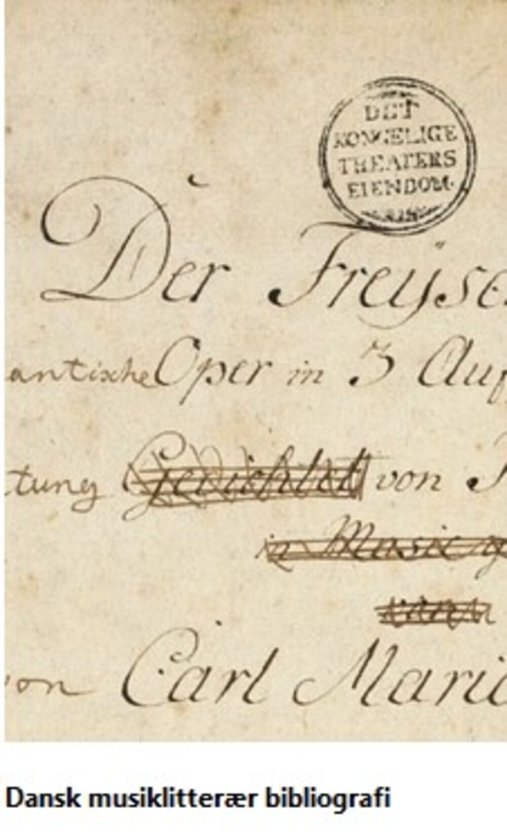 Cover für Dansk musiklitterær bibliografi