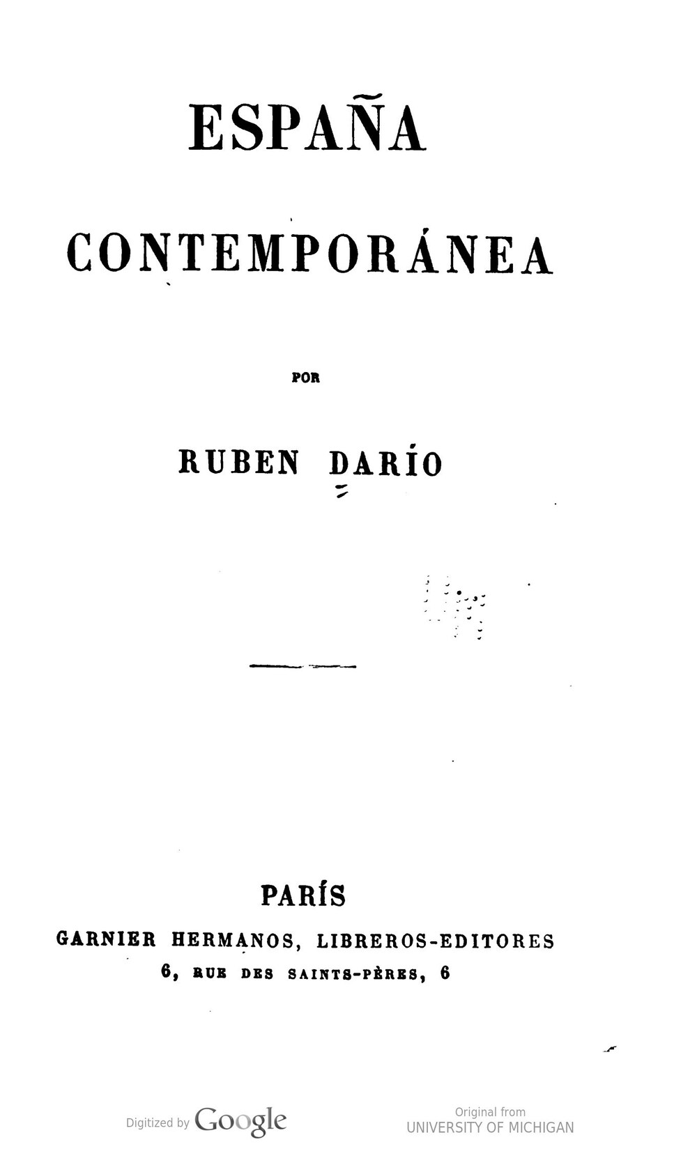 Cover für España contemporanes