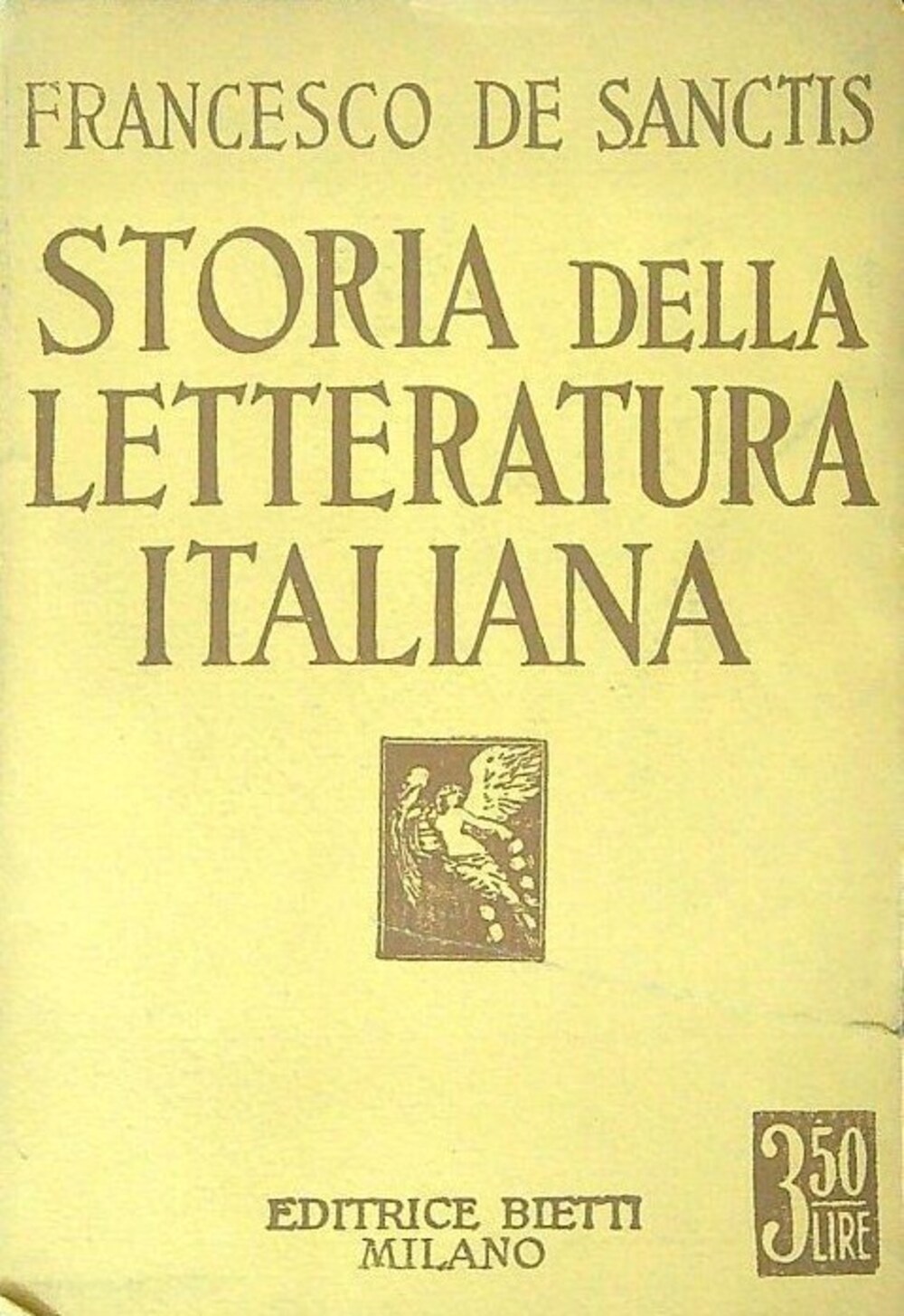 Cover für Storia della letteratura italiana