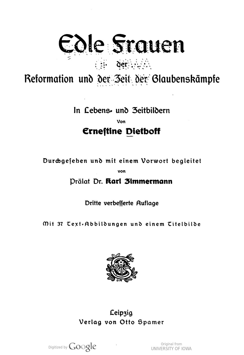 Cover für Edle Frauen der Reformation und der Zeit der Glaubenskämpfe