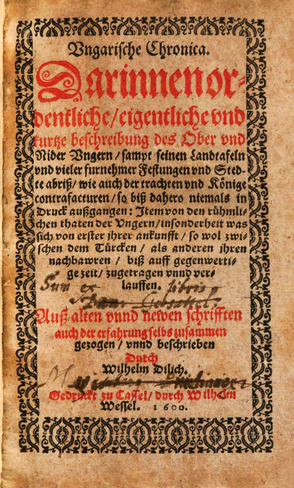 Cover für Ungarische Chronica