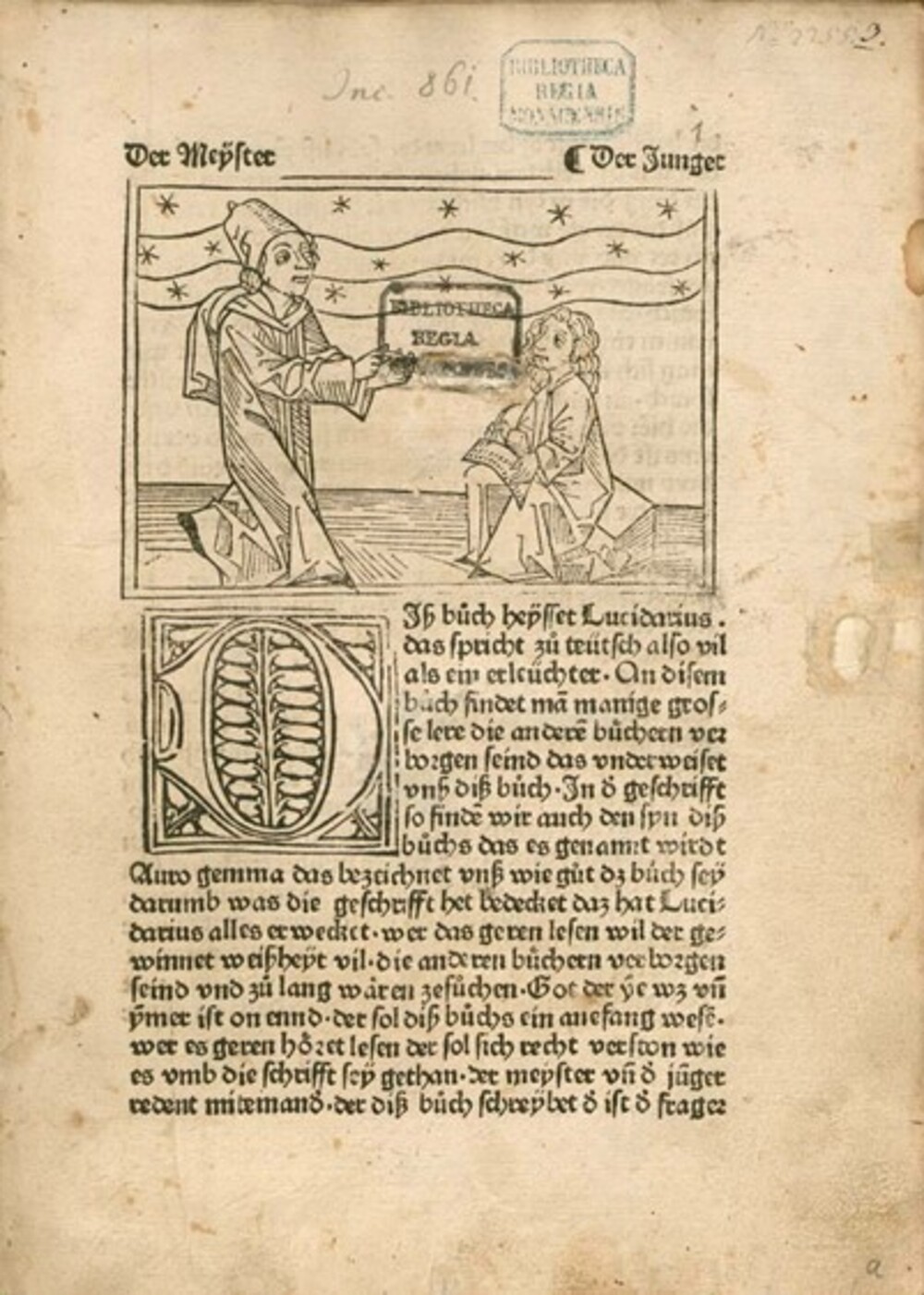 Cover für Diß Buch heysset Lucidarius