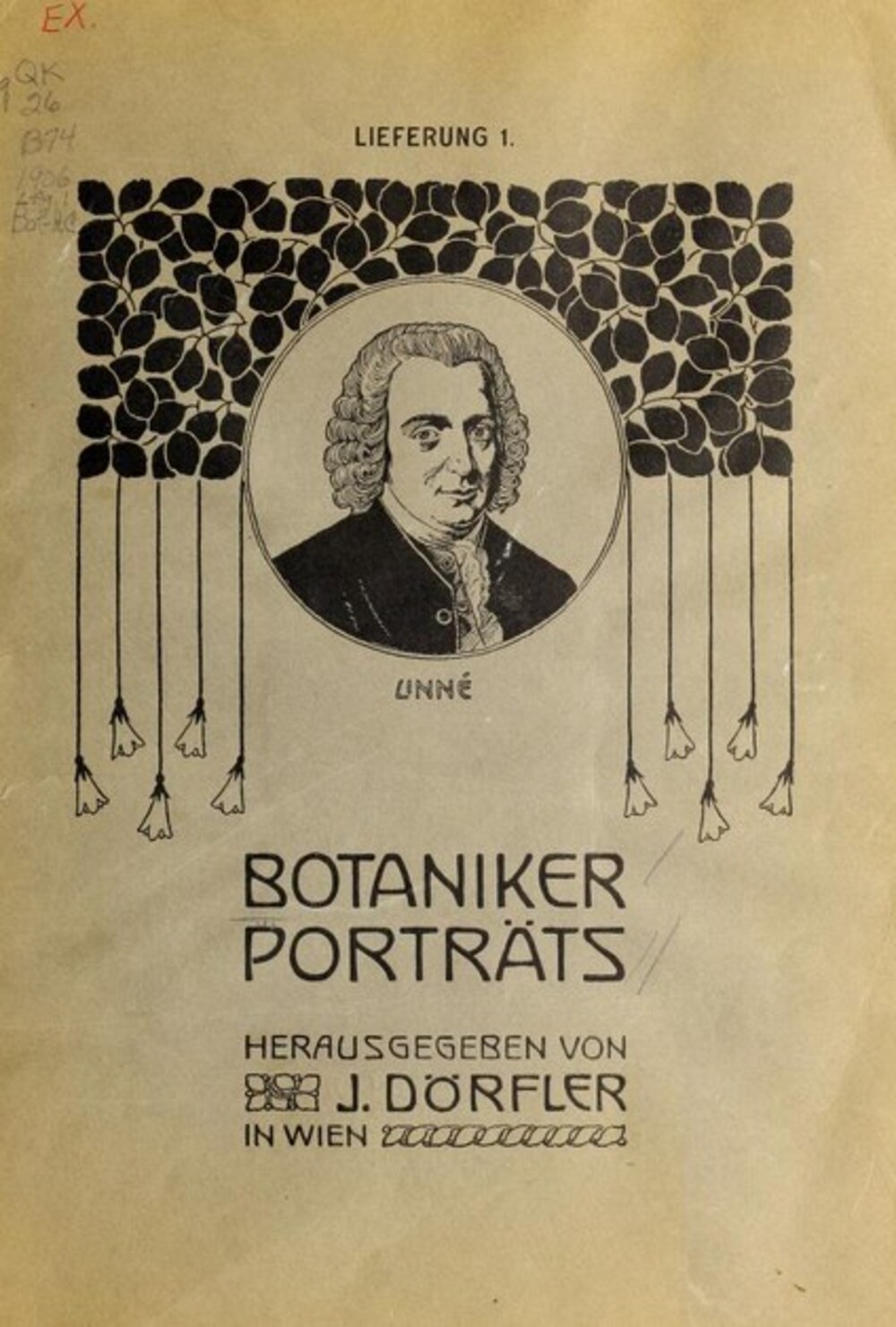 Cover für Botaniker-Porträts