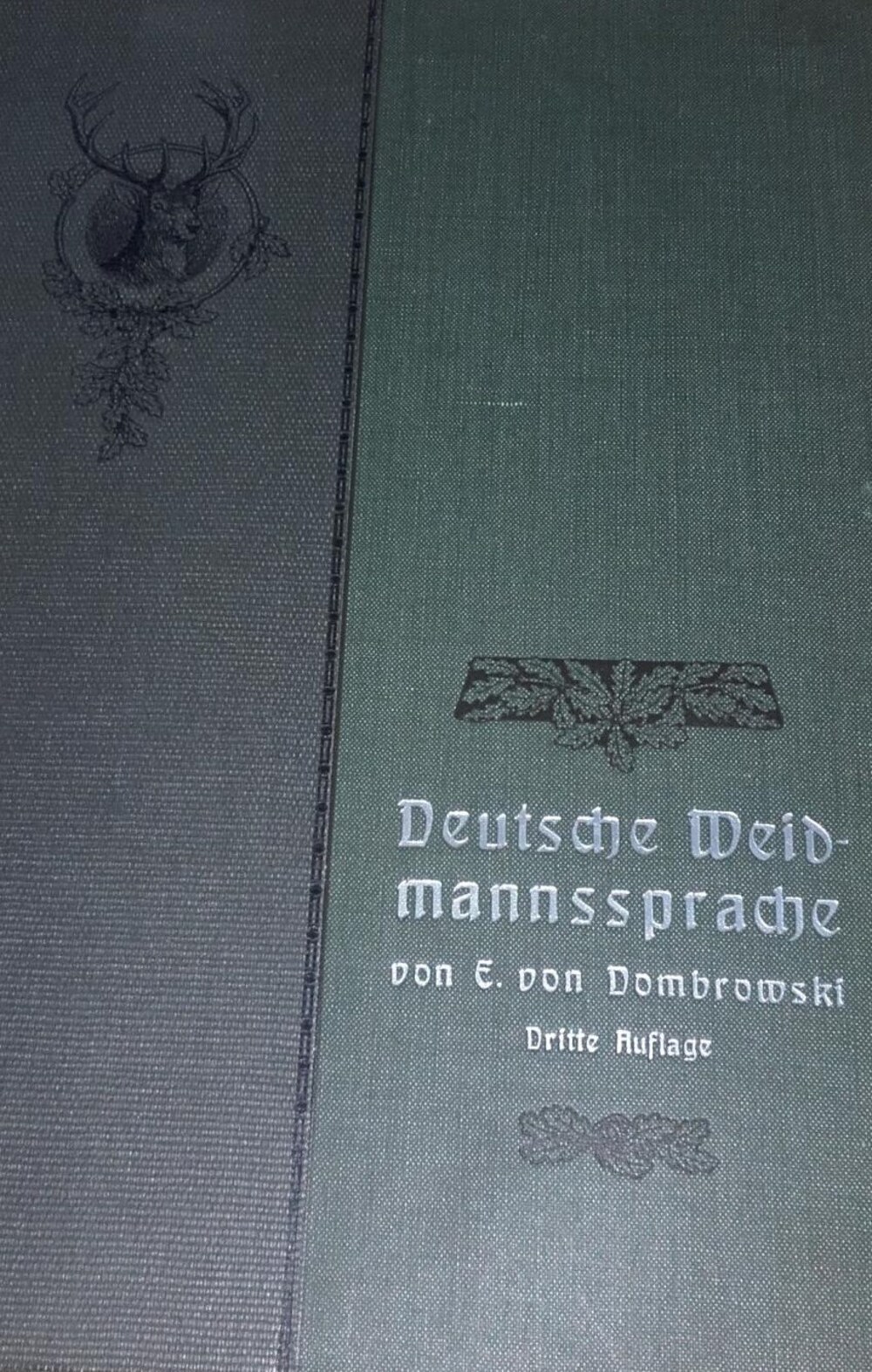 Cover für Deutsche Weidmannssprache