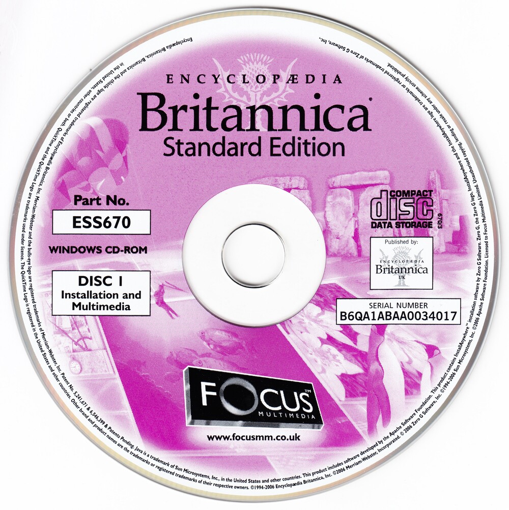 Cover für Encyclopedia Britannica