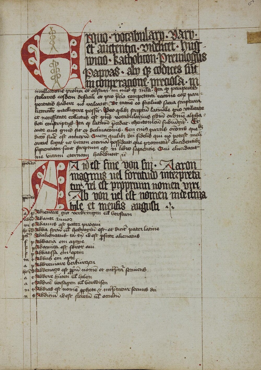Cover für Vocabularius ex quo