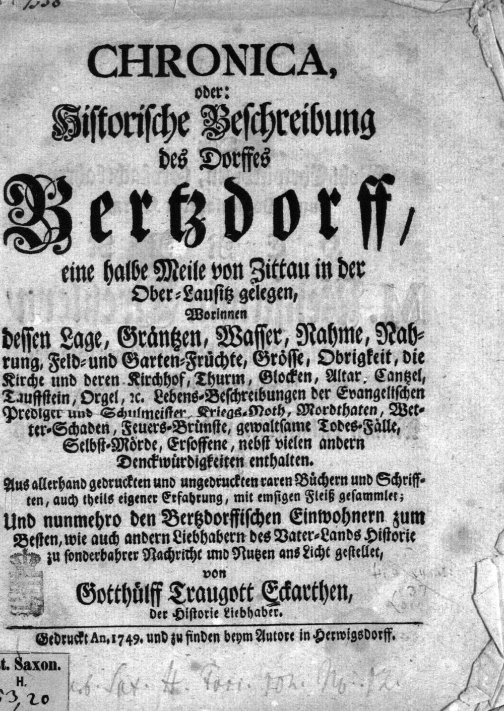 Cover für Chronica