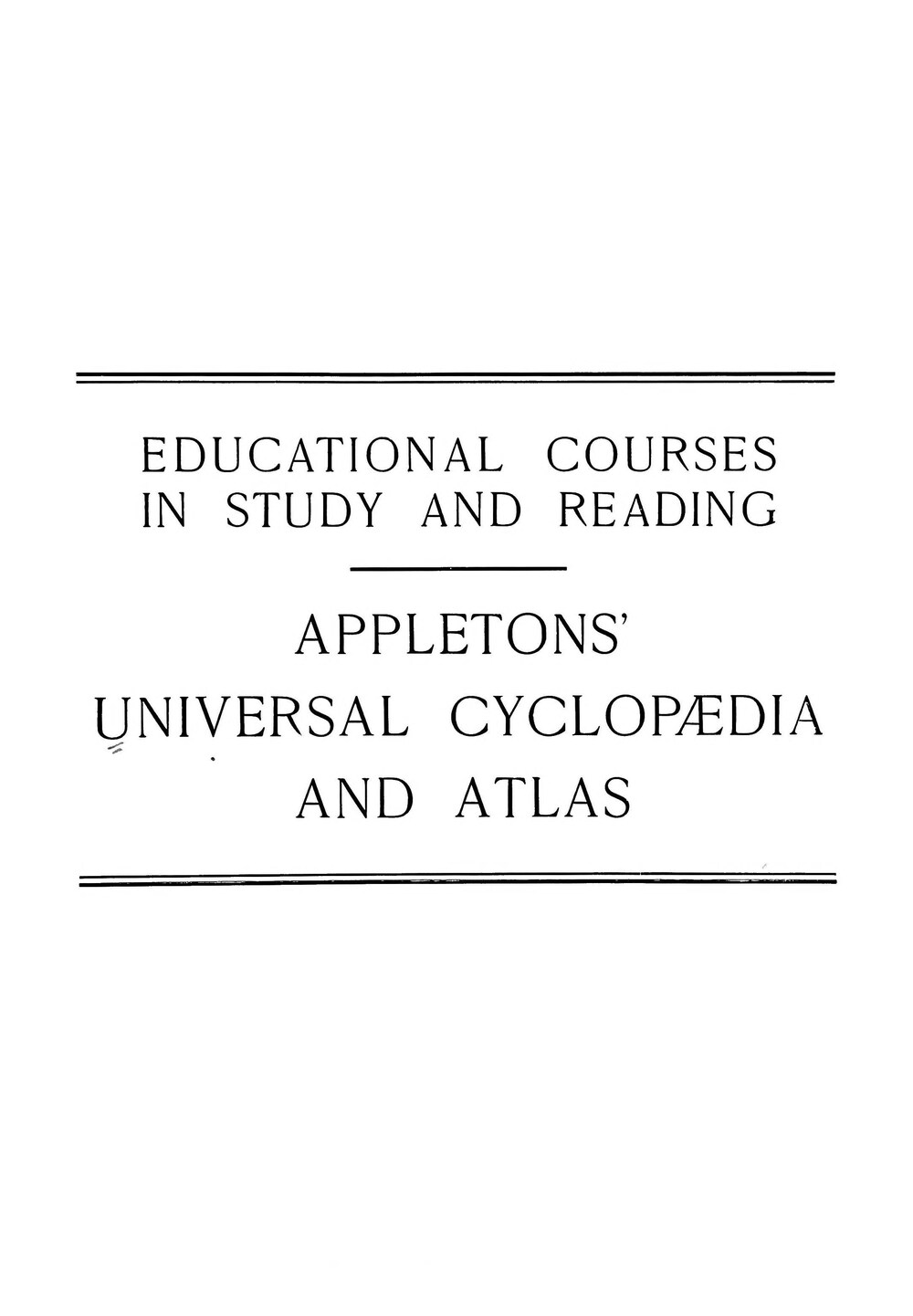 Cover für Educational courses in study and reading