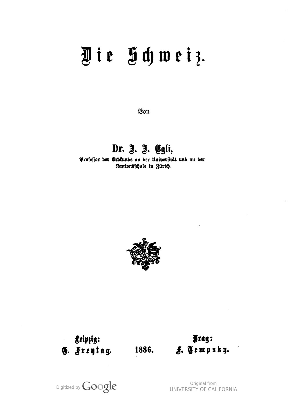 Cover für Die Schweiz