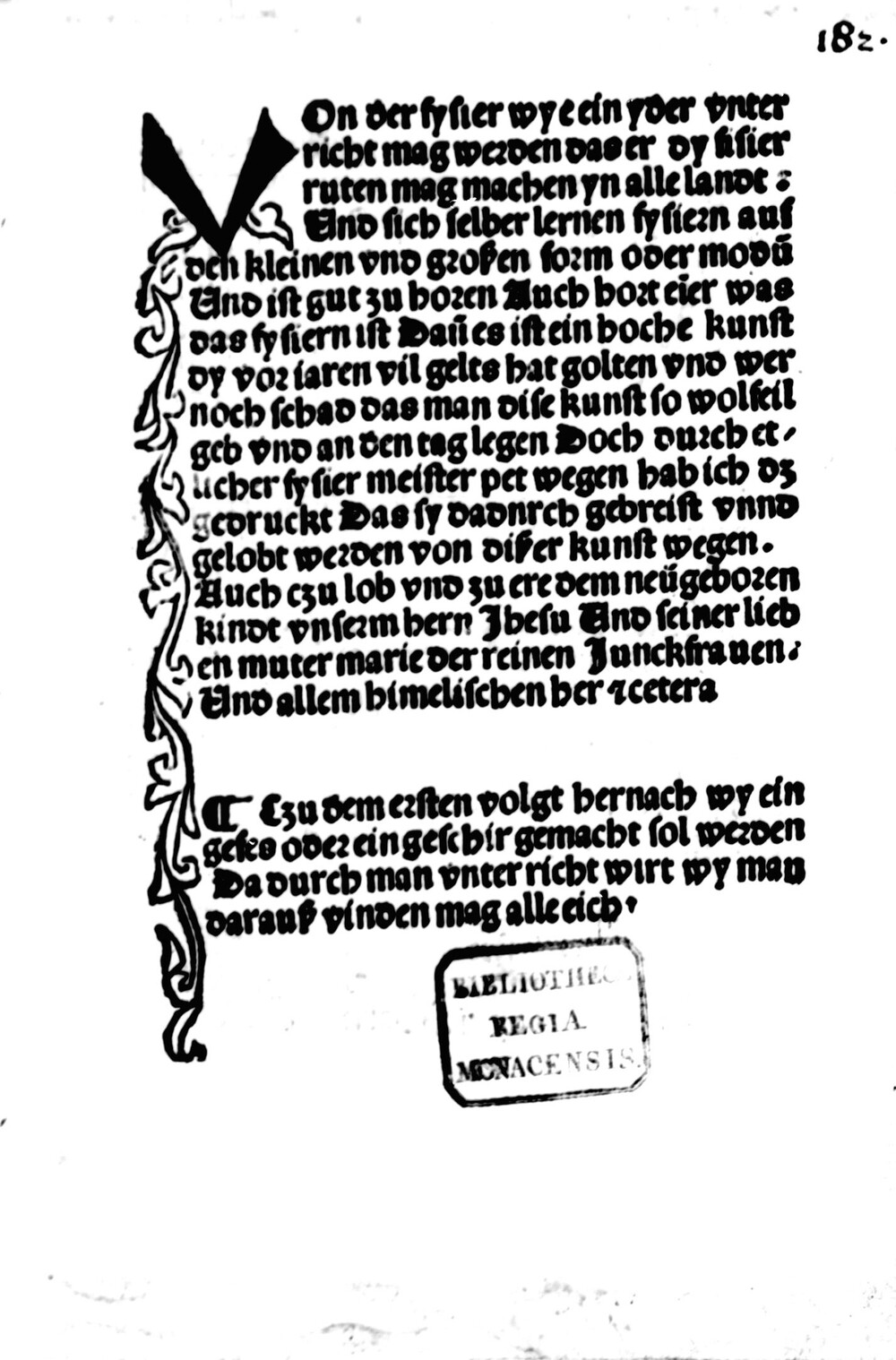 Cover für Von der fysier wye ein yder unterricht mag werden das er dy fisier ruten maf machen yn alle landt