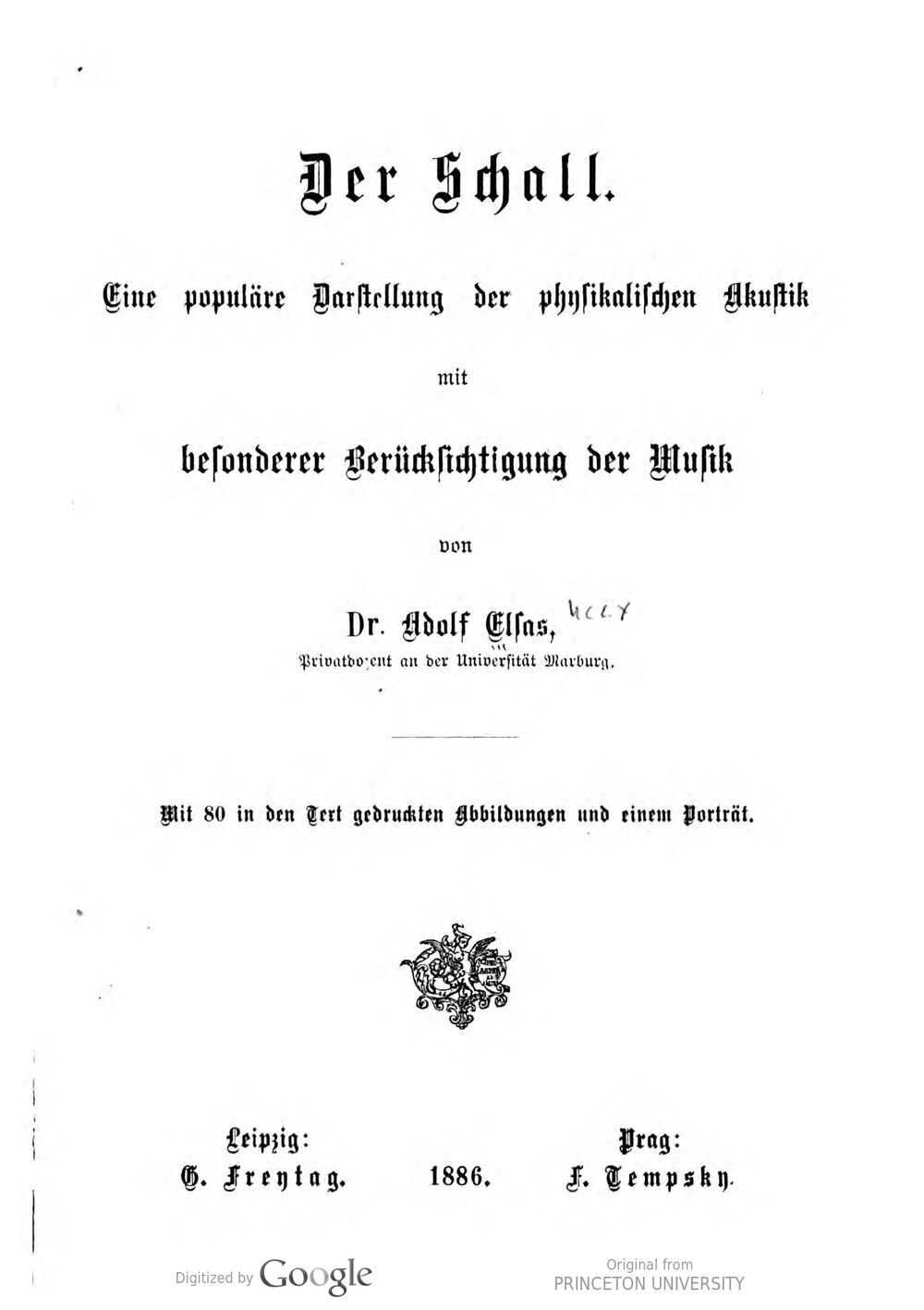 Cover für Der Schall