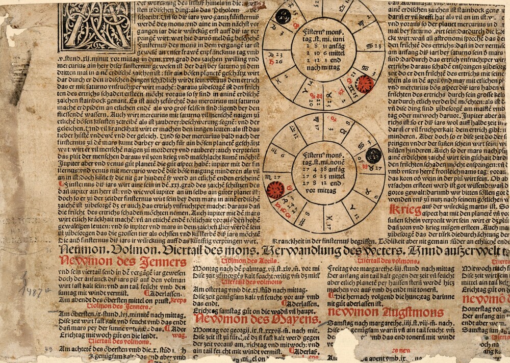 Cover für Almanach auf das Jahr 1490