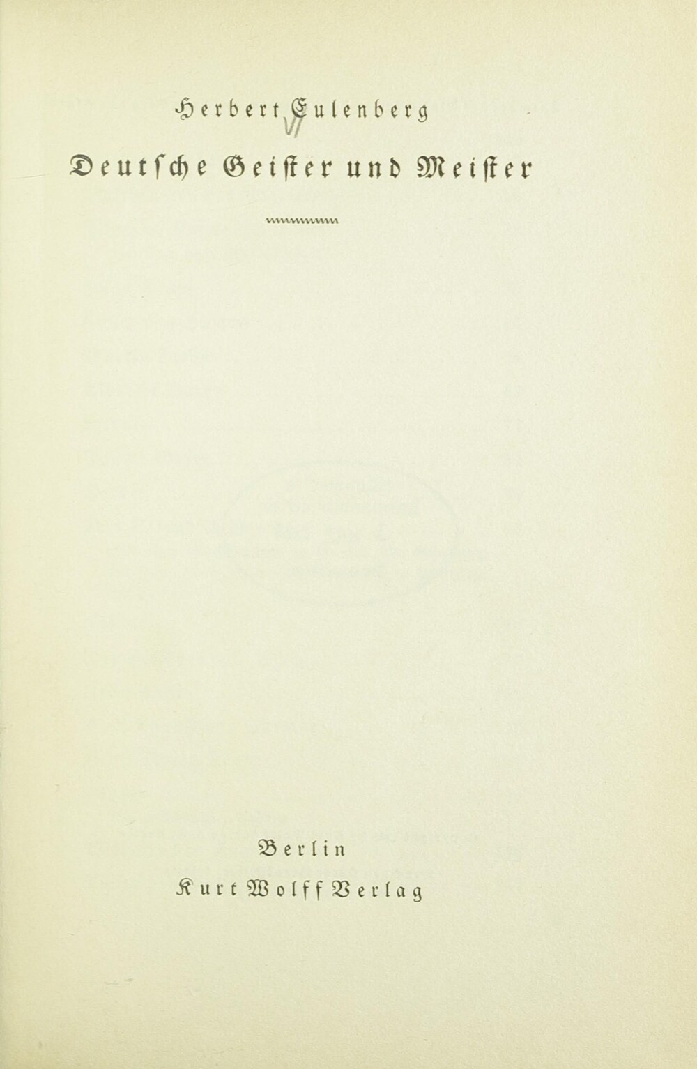 Cover für Deutsche Geister und Meister