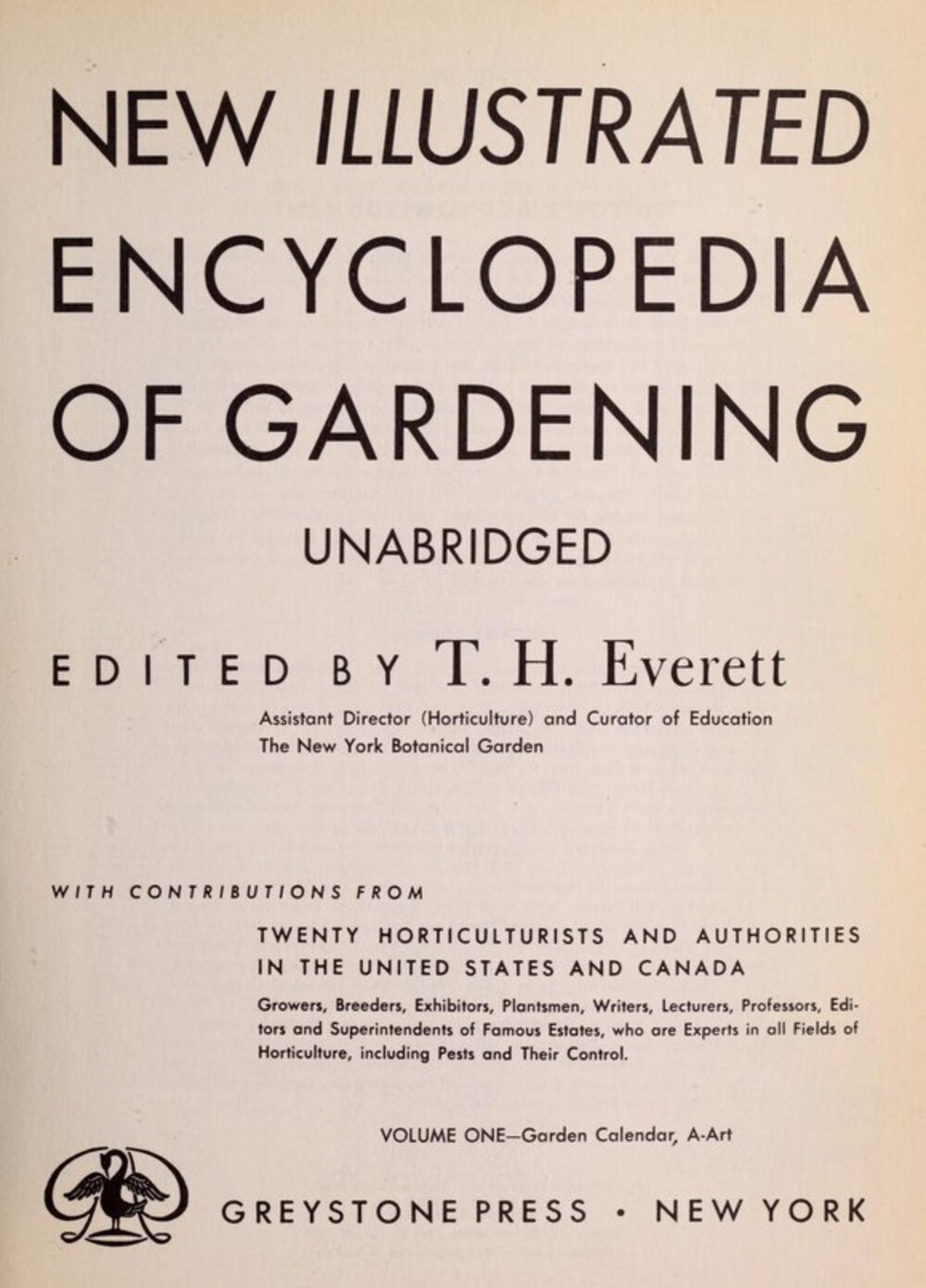 Cover für The new illustrated encyclopedia of gardening