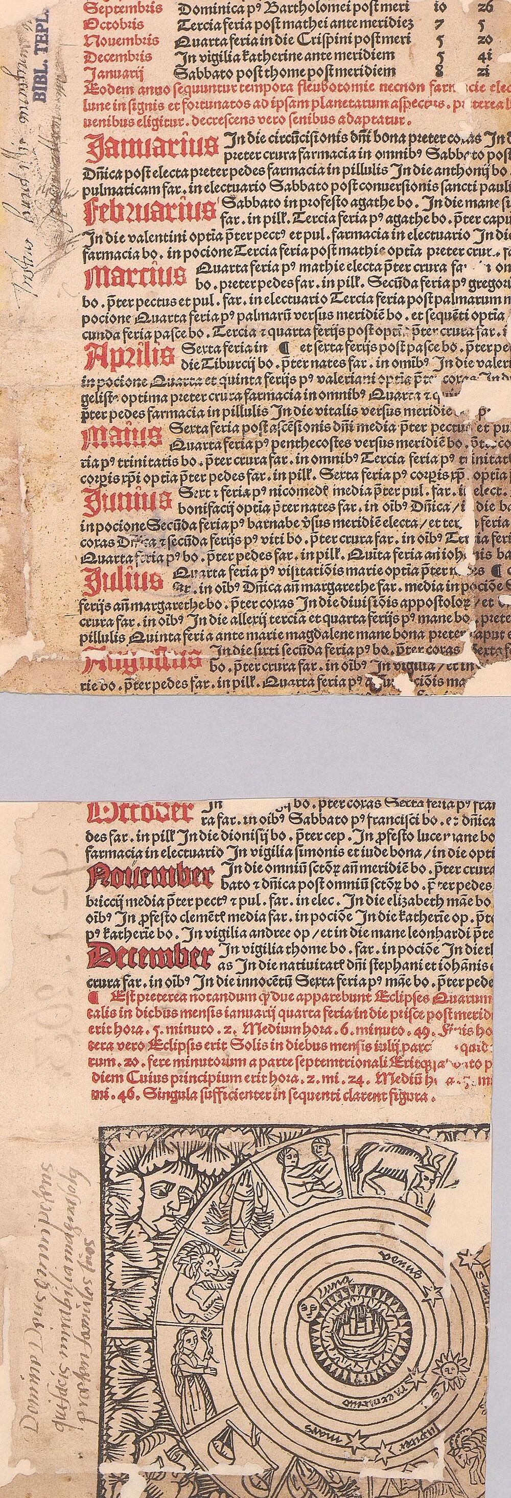Cover für Almanach für Leipzig auf das Jahr 1497