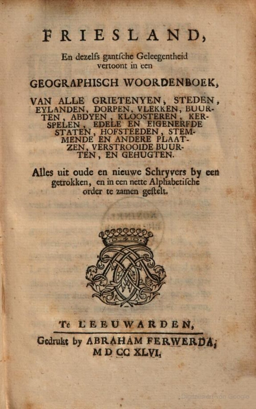 Cover für Friesland