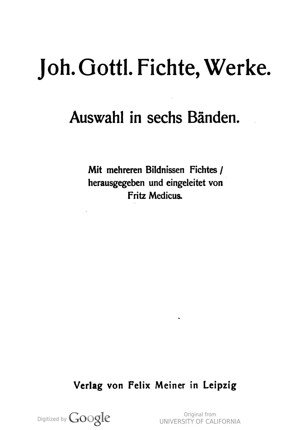 Cover für Erste und zweite Einleitung in die Wissenschaftslehre