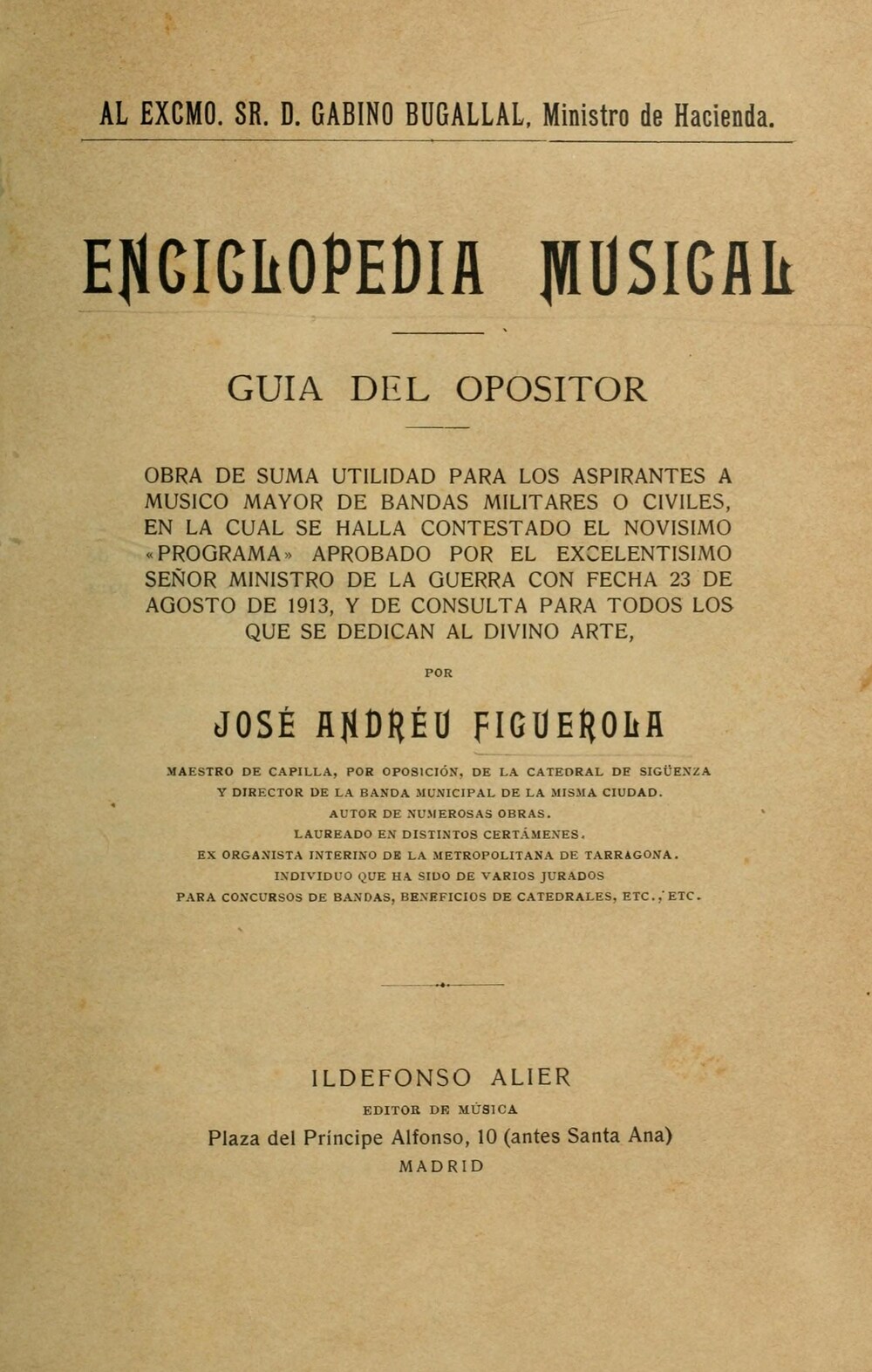 Cover für Enciclopedia musical