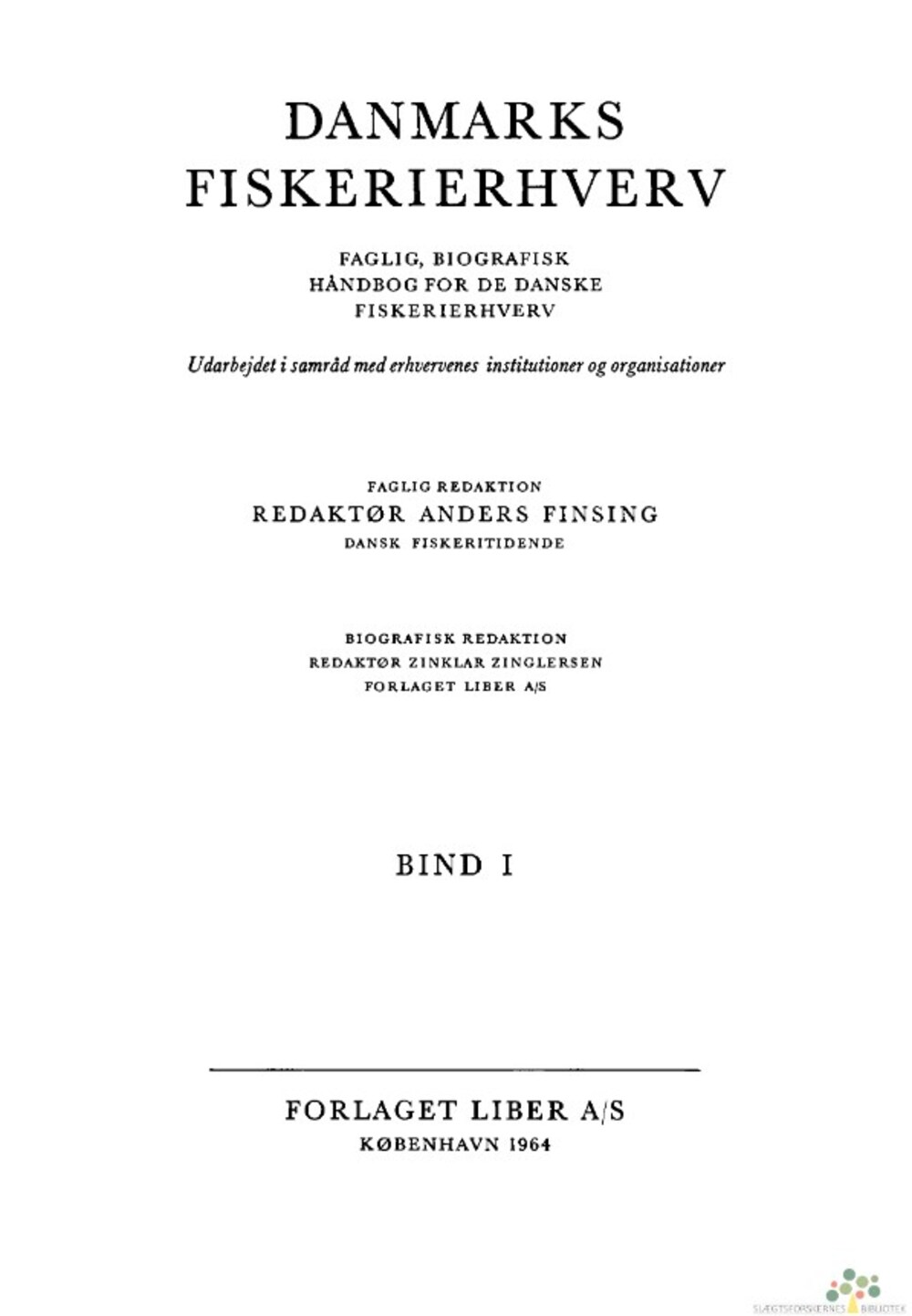Cover für Danmarks fiskerierhverv