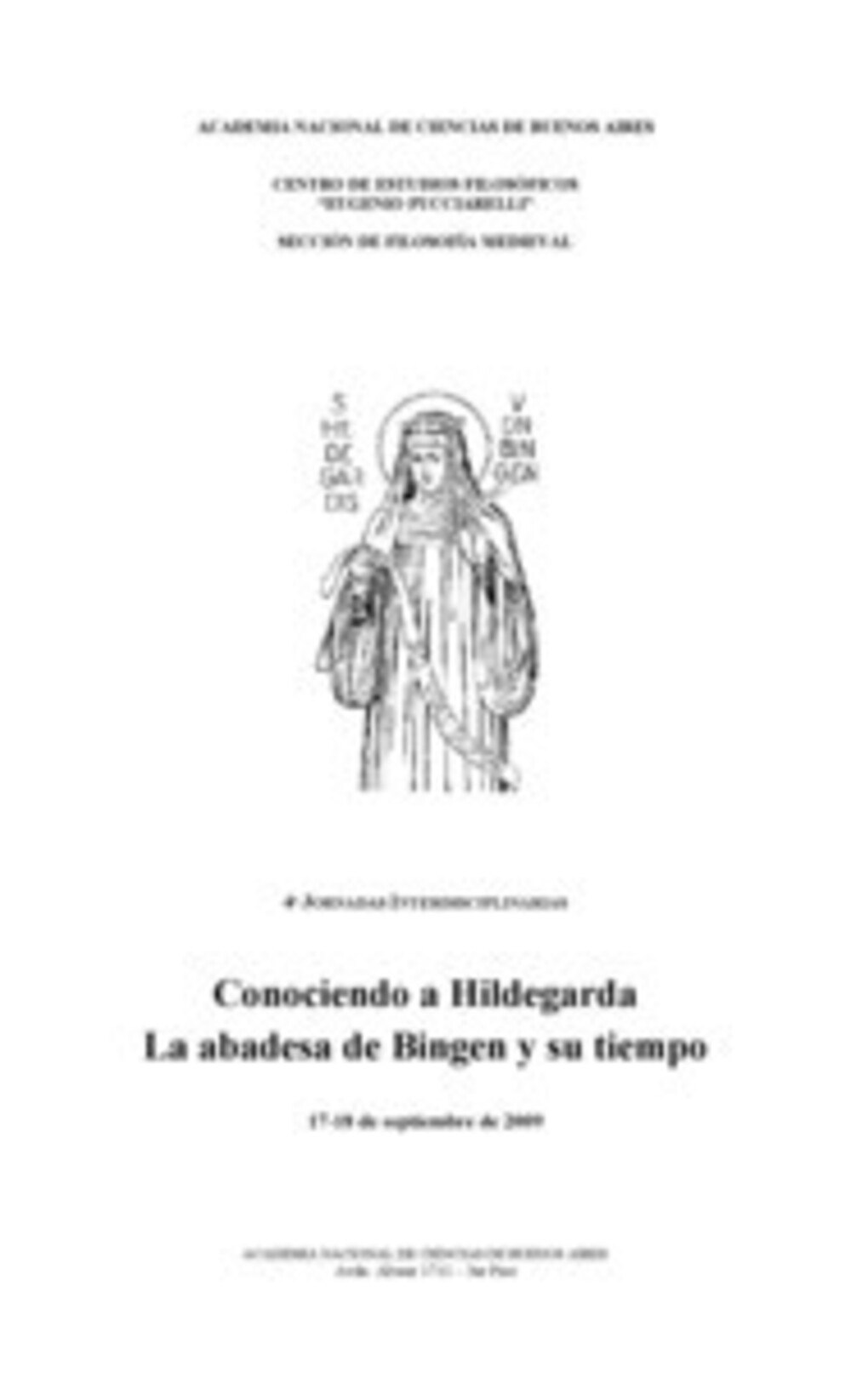 Cover für Conociendo a Hildegarda