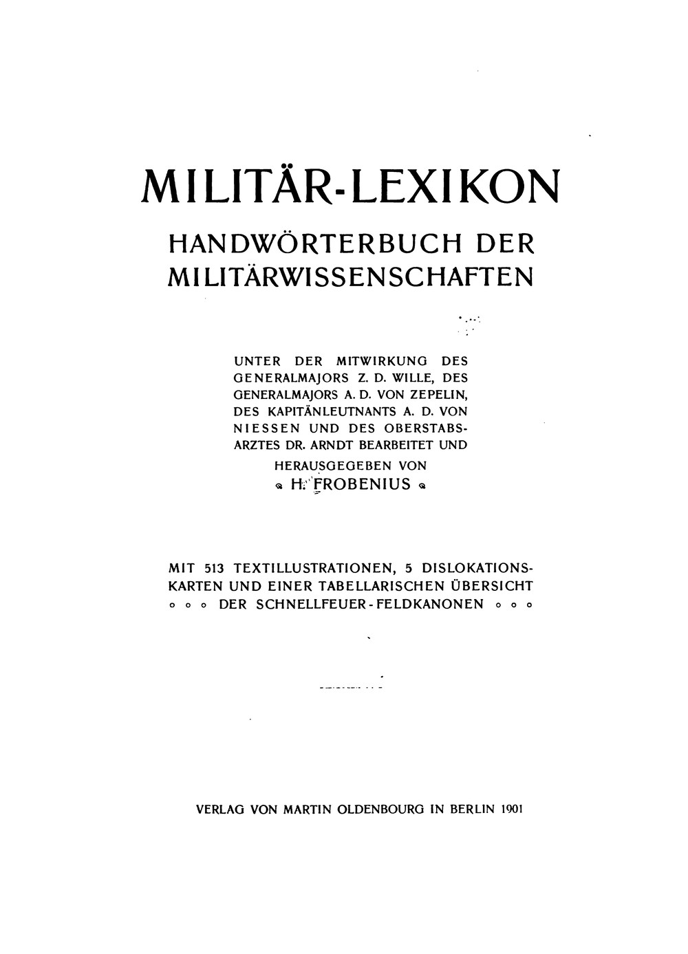 Cover für Militär-Lexikon