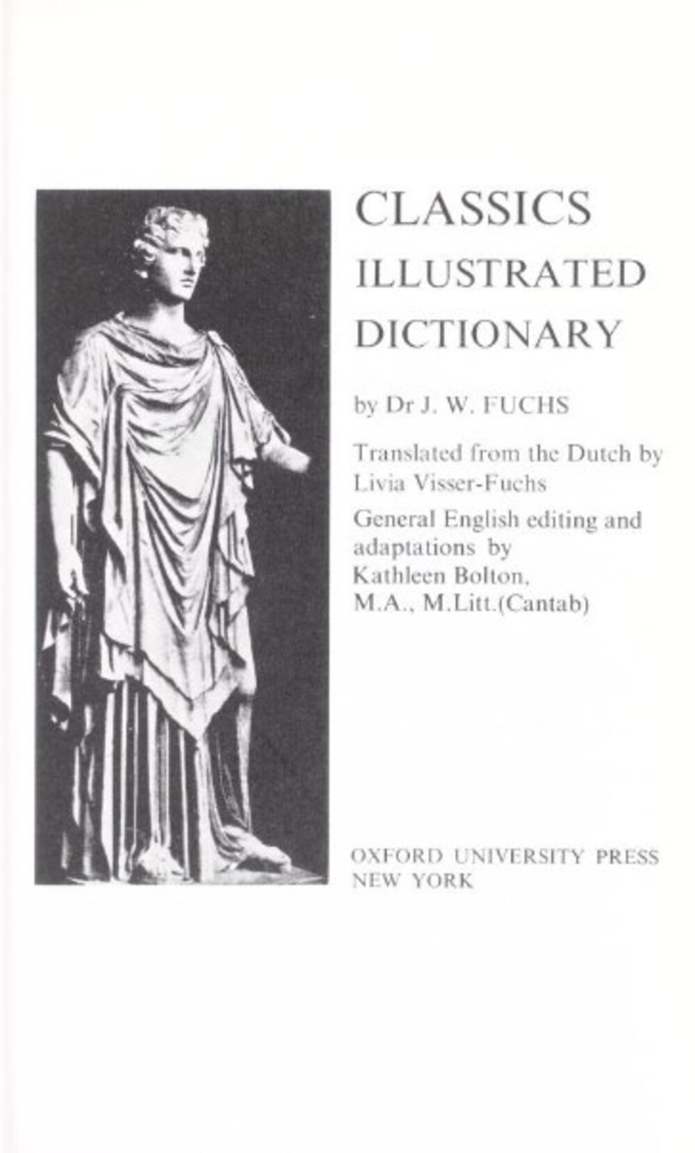 Cover für Classics illustrated dictionary