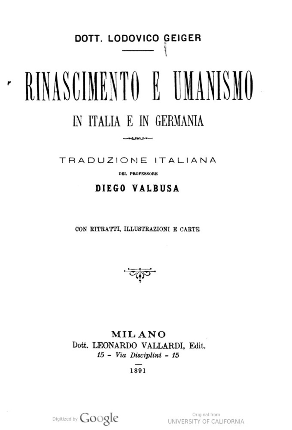 Cover für Rinascimento e umanismo in Italia e in Germania