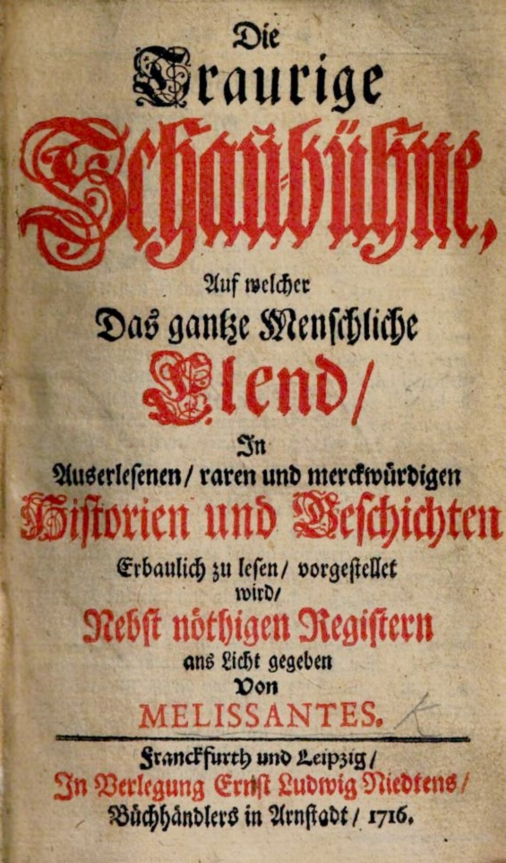 Cover für Die traurige Schau-bühne