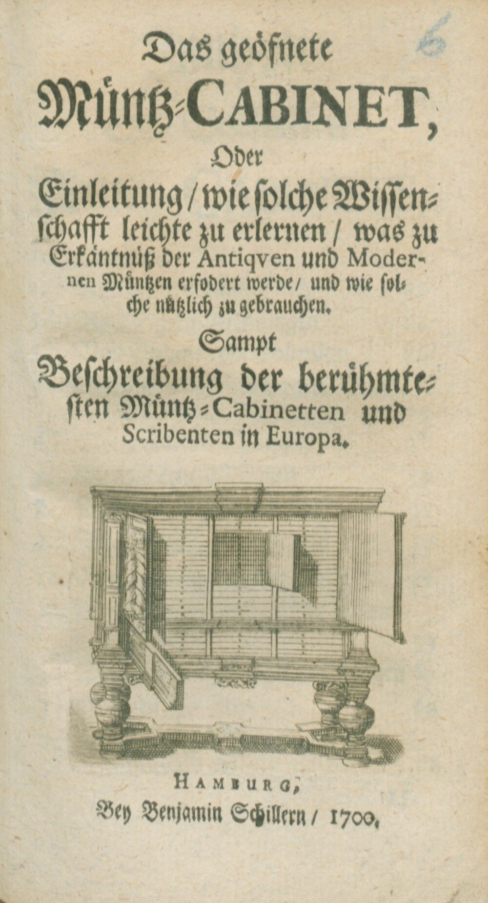 Cover für Das geöfnete Müntz-Cabinet