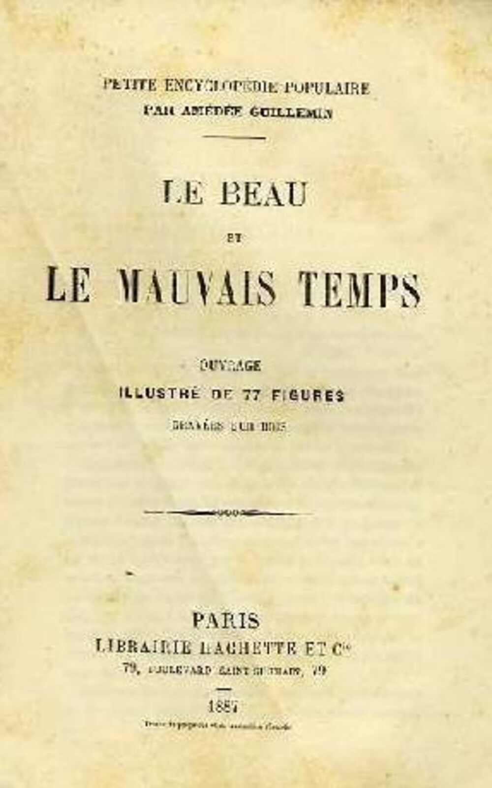Cover für Le beau et le mauvais temps