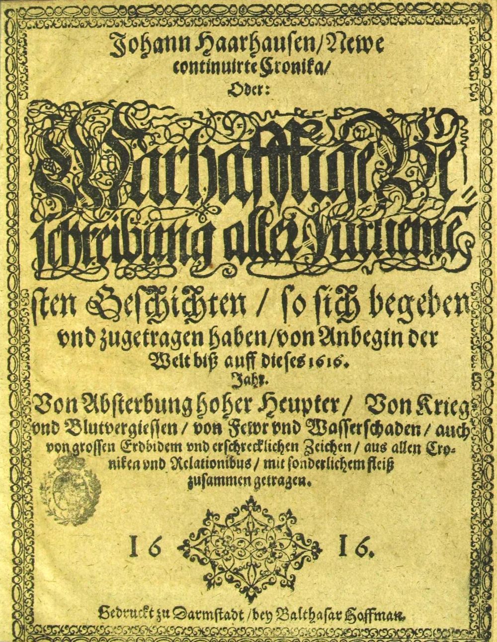 Cover für Neue continuirte Cronika