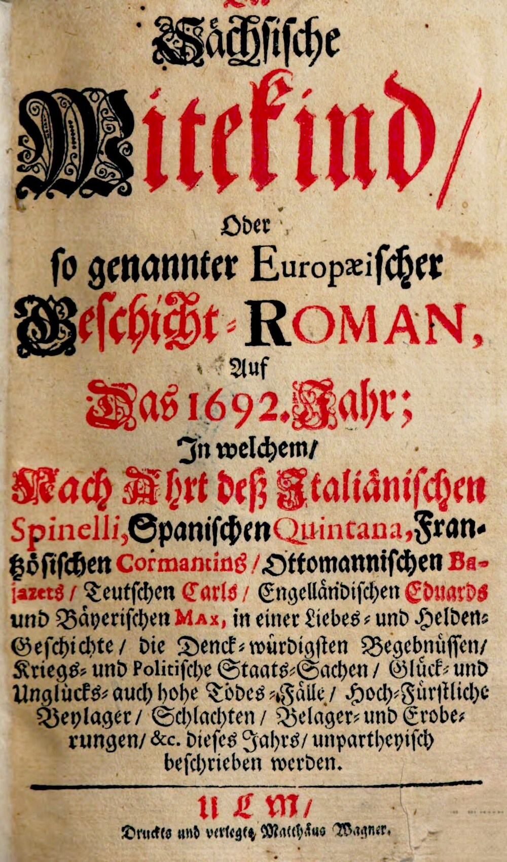 Cover für Der sächische Witekind