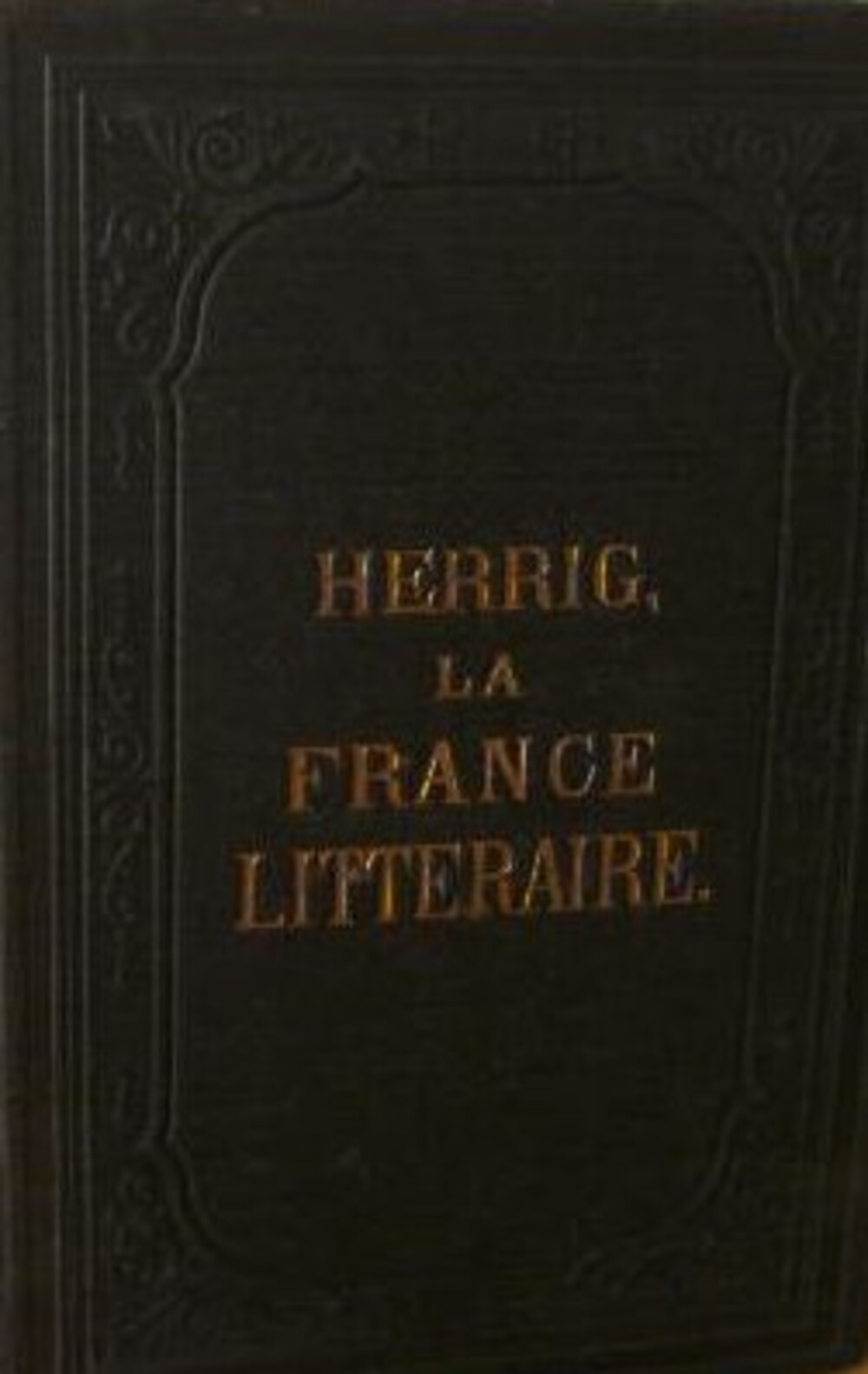 Cover für La France littéraire