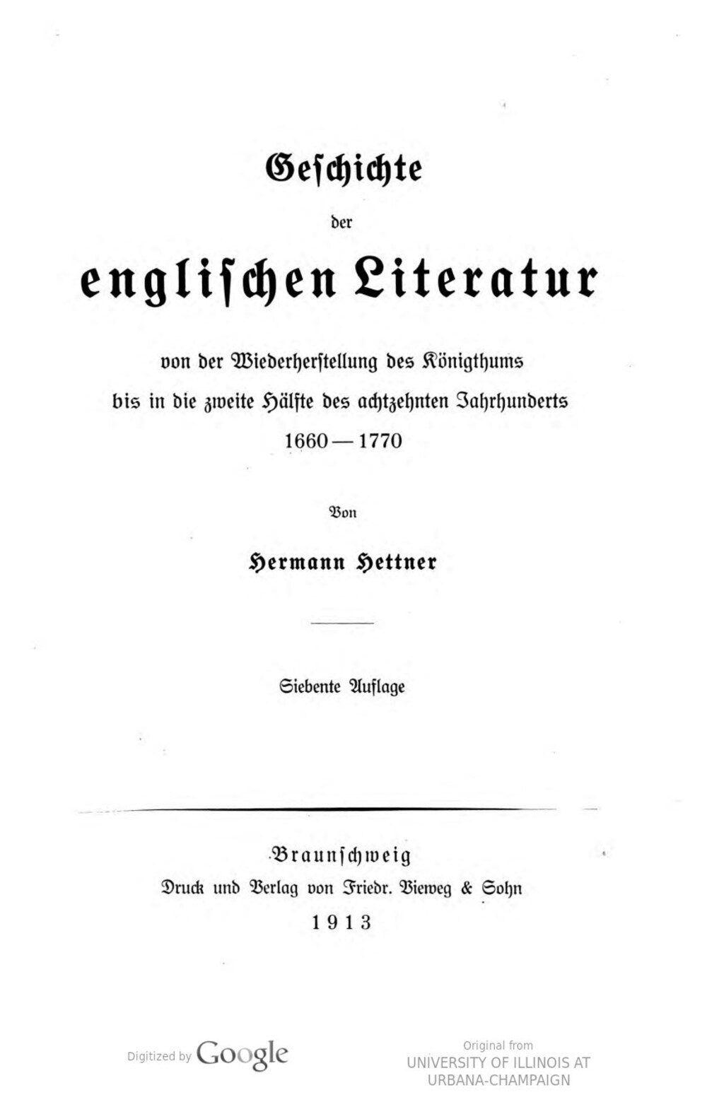 Cover für Geschichte der englischen Literatur